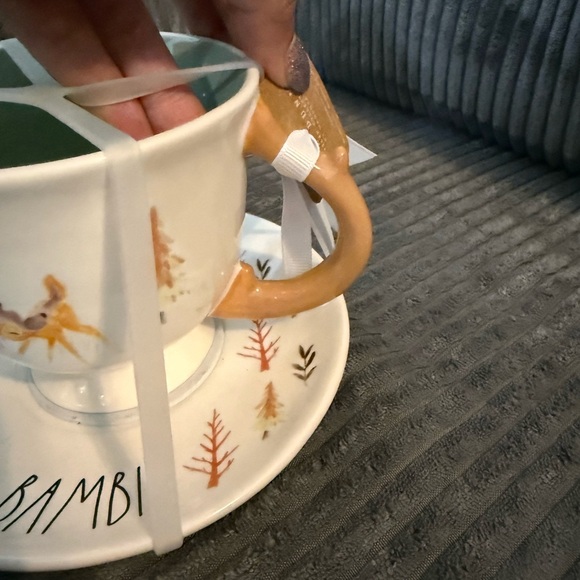 Rae Dunn Disney Bambi Tea cup and Saucer - Picture 4 of 6